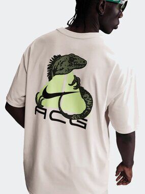 Nike ACG Men’s Dri-FIT Graphic Loose Fit T-Shirt Phantom HJ0884-030, Size Large